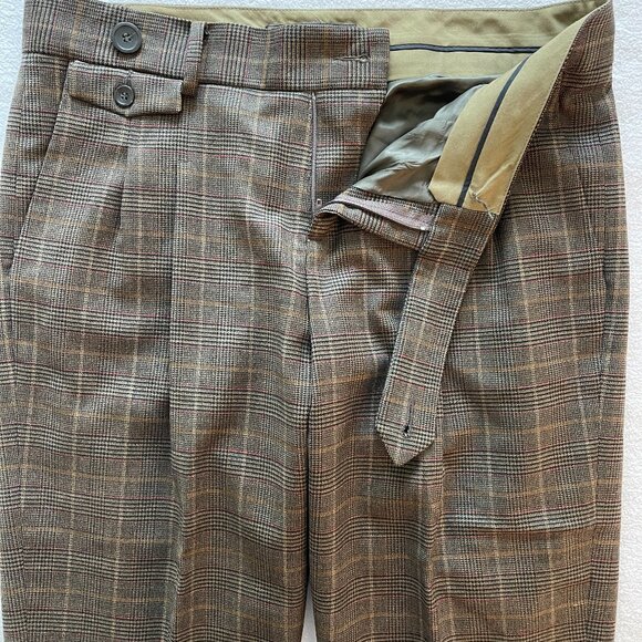 Tevrow + Chase Cropped Wool Pant - Picture 3 of 8